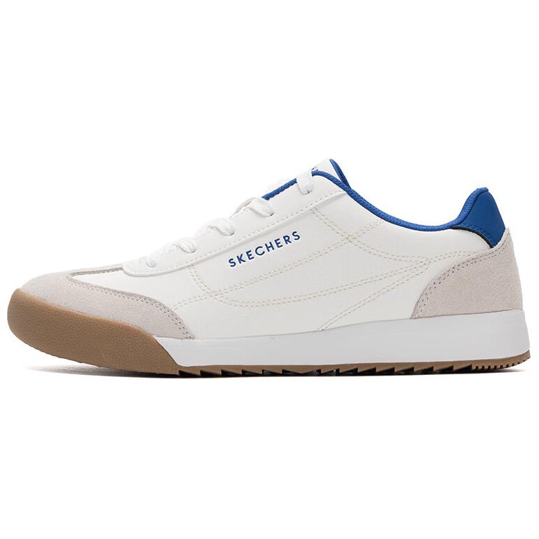 

Street Series Низкие Повседневные Кроссовки для Бега Мужские Белые Skechers, Белый Коричневый Синий
