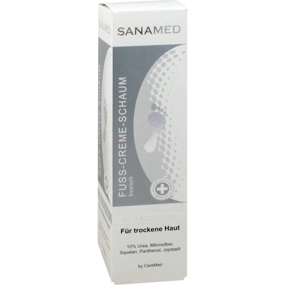 Крем-пена для ног «Microsilver SanaMed» 150 мл Caremed Products Gmbh