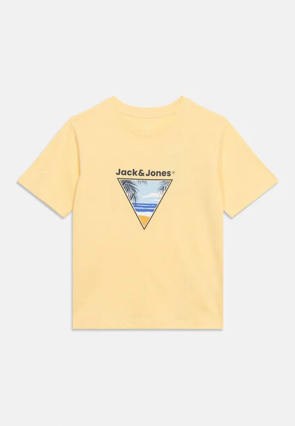 Футболка jjperry с круглым вырезом и принтом Jack & Jones Junior, Sunlight