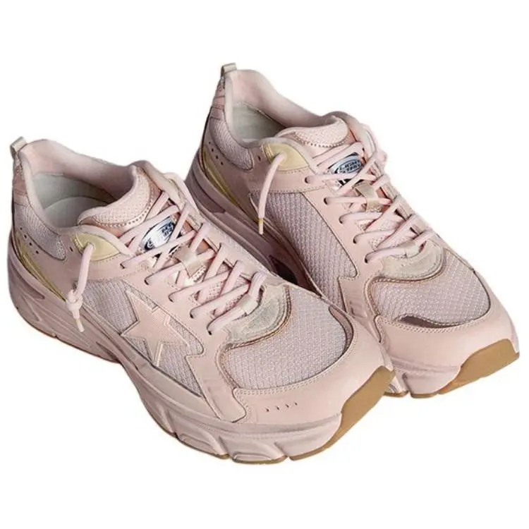 Lightstar Low Top Массивные Кроссовки Спортивная Обувь Повседневная Обувь Мужские Грязно-Розовый Цвет Golden Goose — фото 3