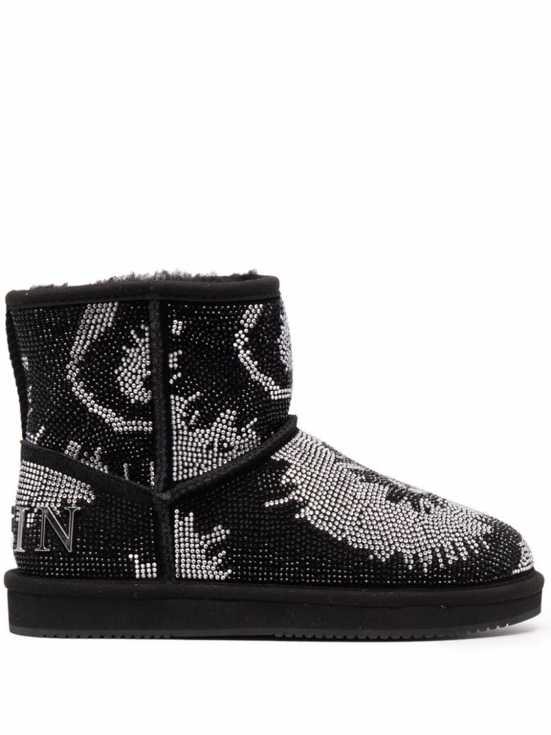 

Philipp Plein декорированные угги, черный