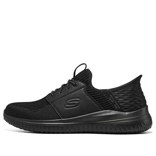 

Кроссовки slip-ins delson 3.0 'pure black' Skechers, черный