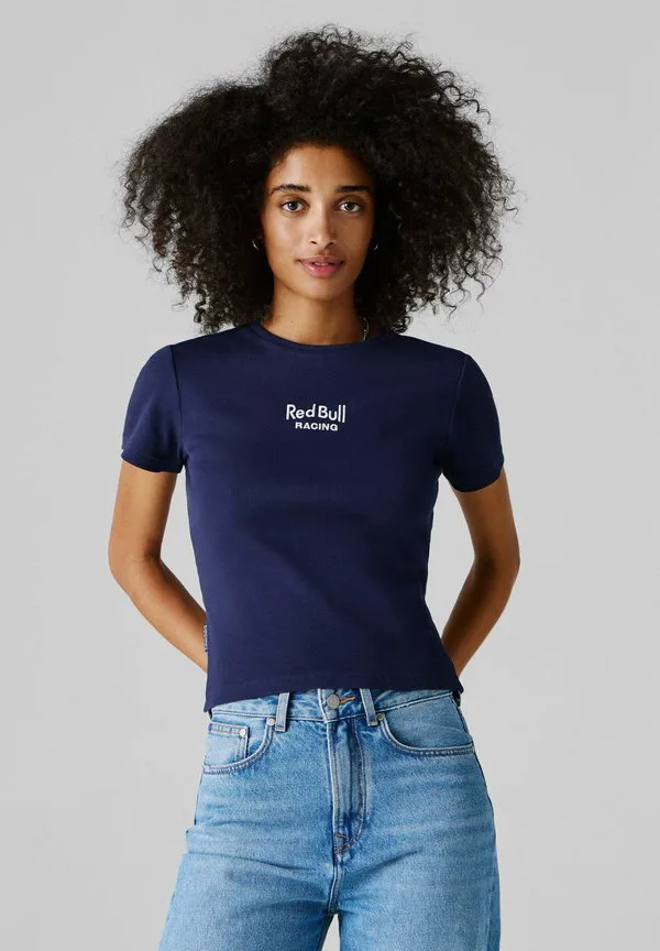 

Классическая футболка с логотипом. Red Bull Racing X Pepe Jeans, Navy, Красный, Классическая футболка с логотипом. Red Bull Racing X Pepe Jeans, Navy