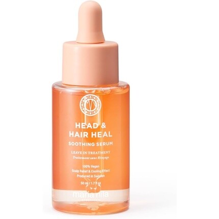

Успокаивающая сыворотка Head & Hair Heal 50 мл для сухой/зудящей кожи головы с гиалуроновой кислотой, алоэ вера и мятой перечной Maria Nila