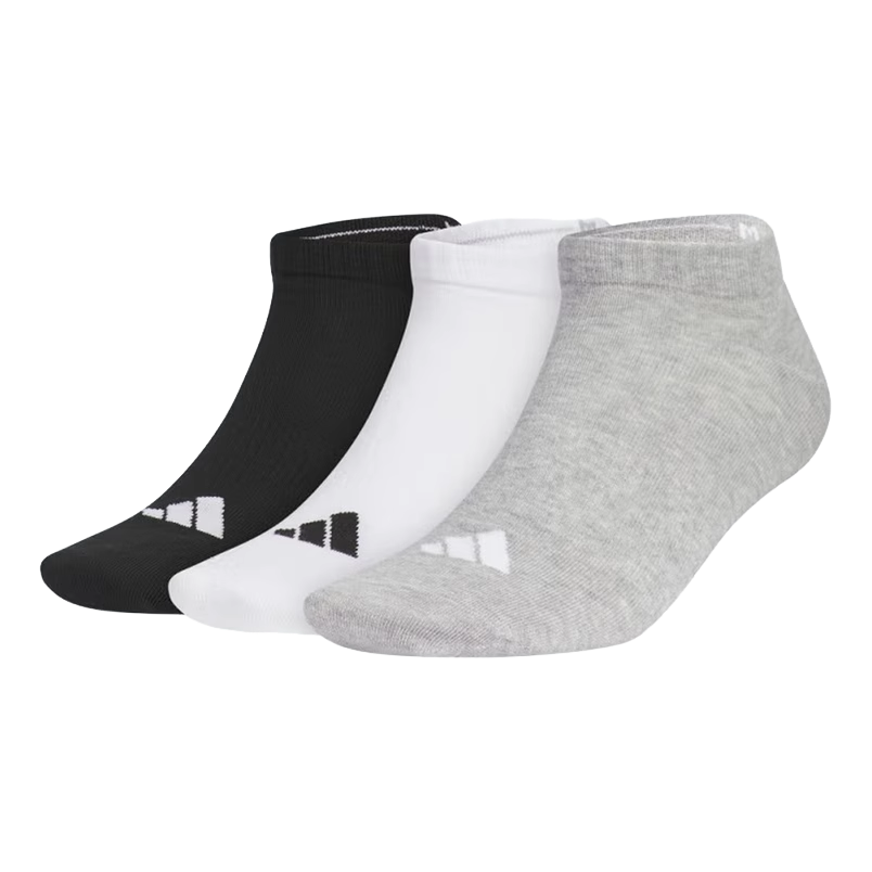 

Носки adidas SPW Low Socks 3 Pack 'Grey Black White', разноцветный
