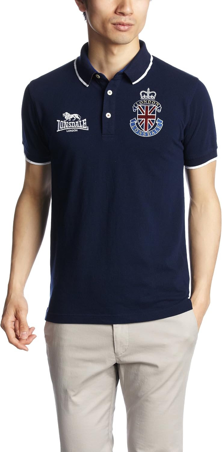 

Поло с эмблемой Погремушка (эксклюзив LONSDALE) Rattle Trap, темно-синий