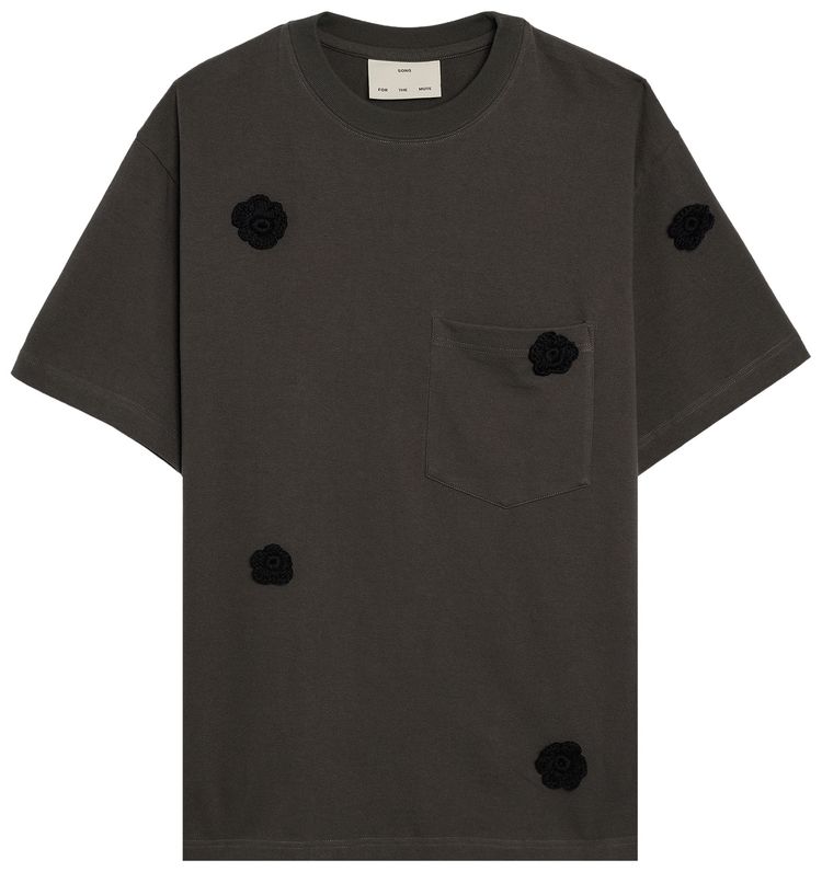 

Футболка Song for the Mute Daisy Standard Tee, черный