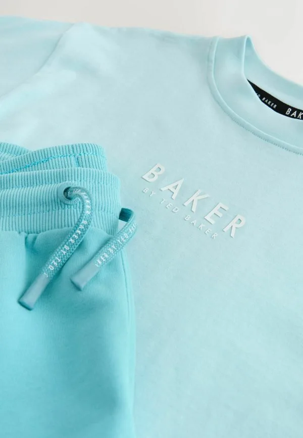 Спортивные штаны стандартного кроя Baker By Ted Baker, Teal Blue — фото 4