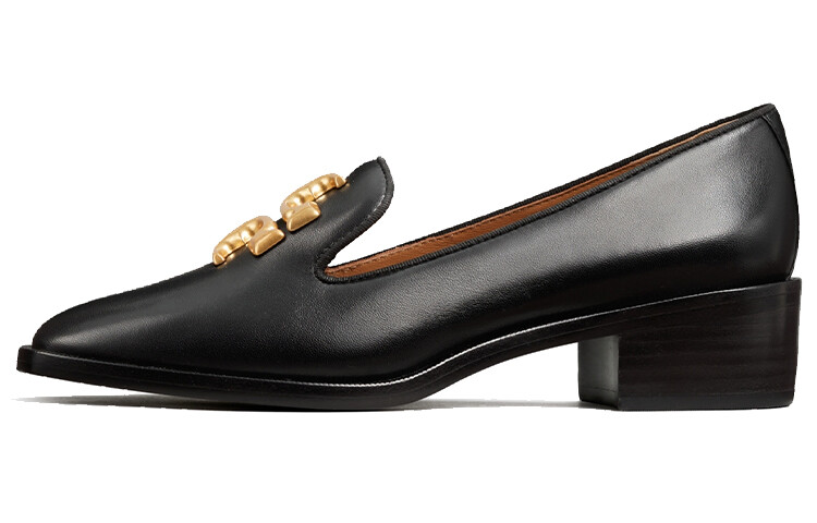 Туфли на высоком каблуке Eleanor женские черные Tory Burch