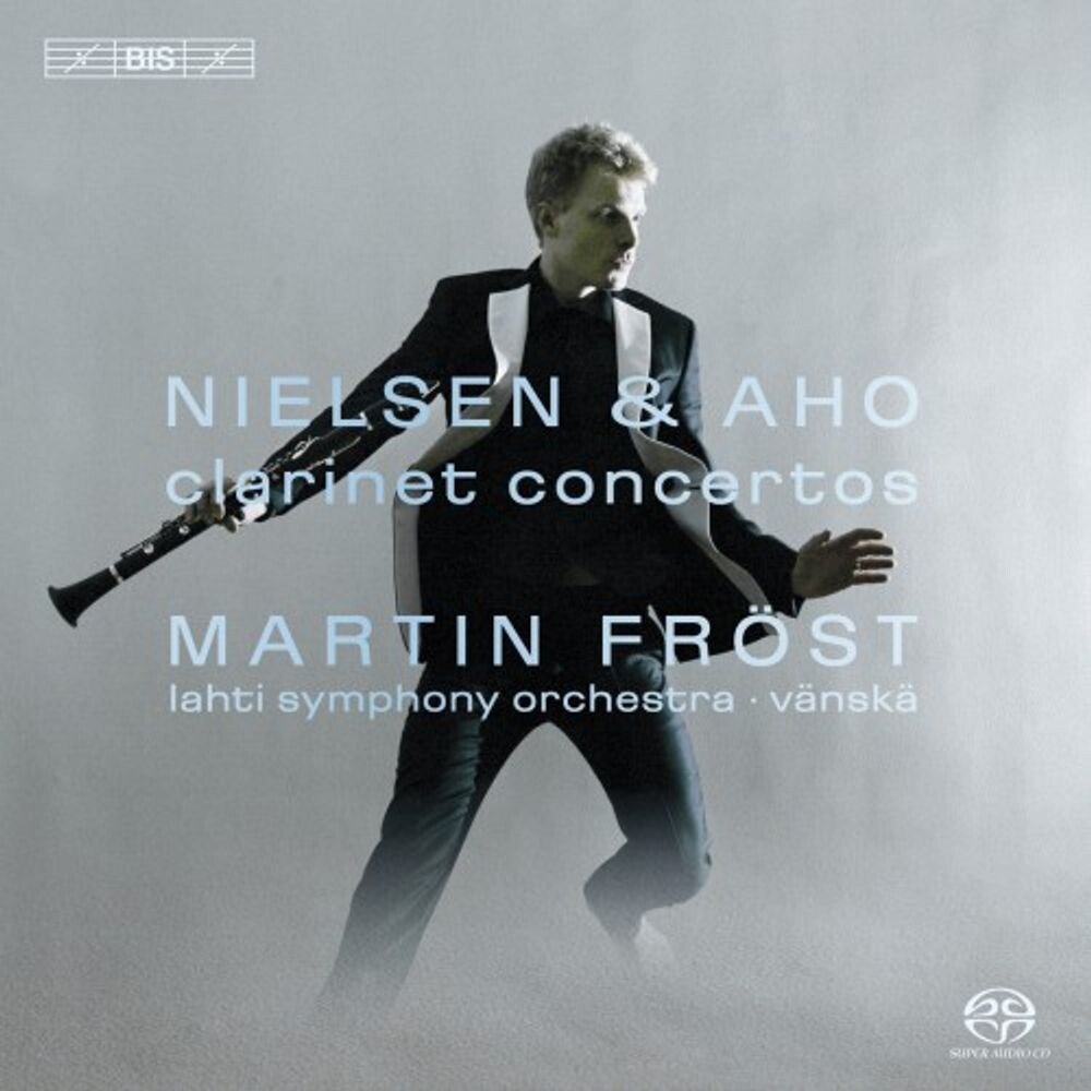 

Диск CD Nielsen & Aho: Clarinet Concertos [SACD] - Carl Nielsen, Kalevi Aho, Martin Fröst, Lahti Symphony Orchestra, Osmo Vänskä
