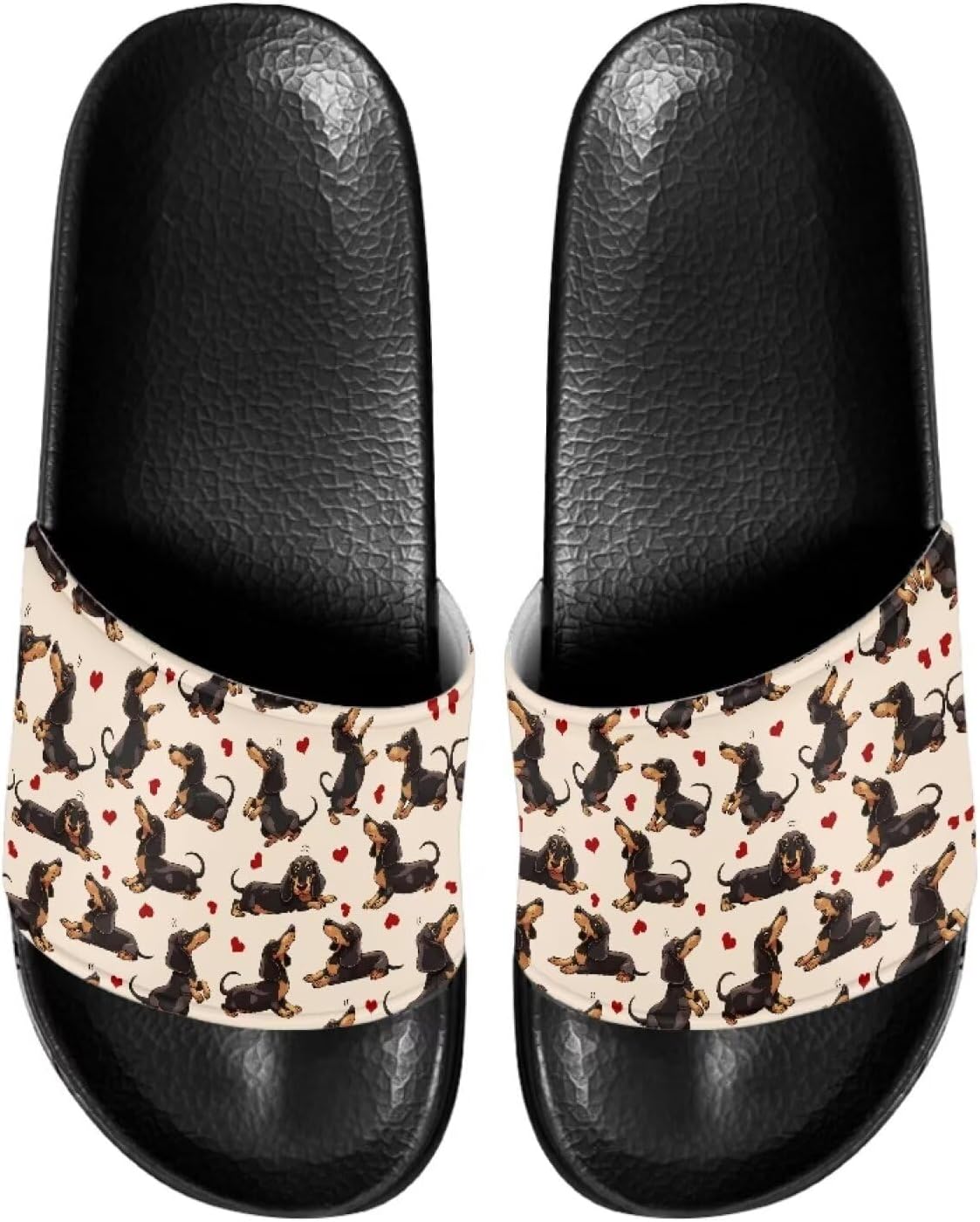 

Шлепанцы для дома и ванной, тапочки на плоской подошве, повседневная обувь для мужчин и женщин Judentidos, Cute Dachshund