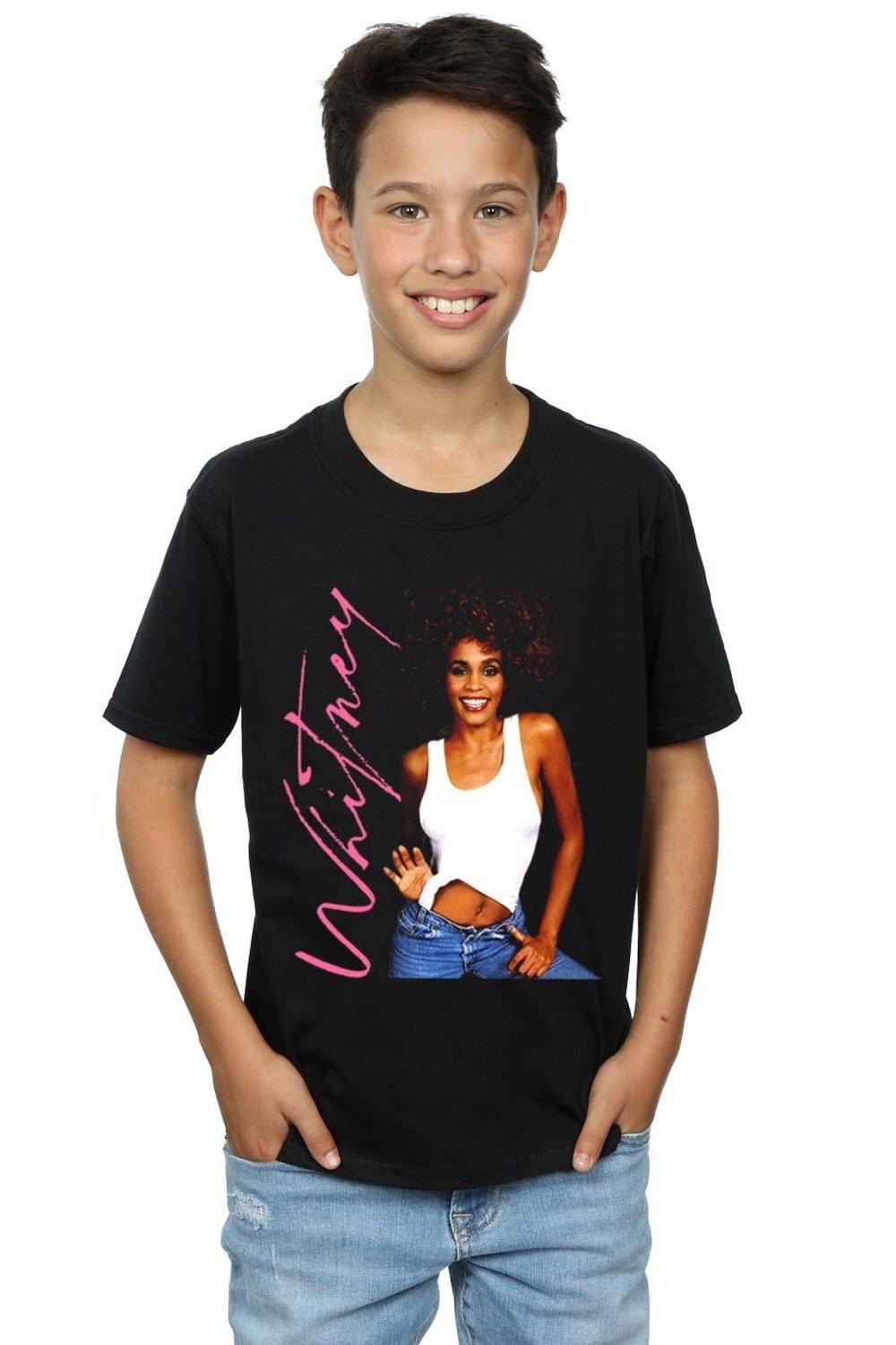 

Футболка Whitney Smile Whitney Houston, черный