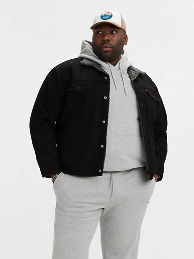 

Куртка водителя грузовика Sherpa Type III (большая) Levi's, цвет Duvall - Black