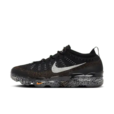 

Кроссовки Nike Air VaporMax 2023 Flyknit Electric, цвет Black/Black/Total Orange/Light Silver