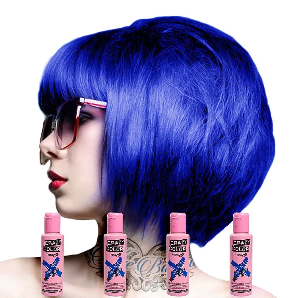 Крем-краска для волос Renbow Crazy Color Sky Blue 100 мл Crazy Color