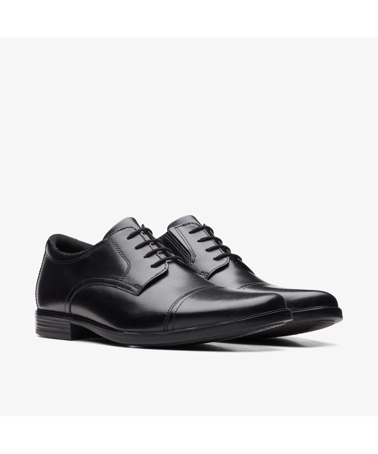 Мужские туфли Clarks Howard Cap кожаные — фото 4