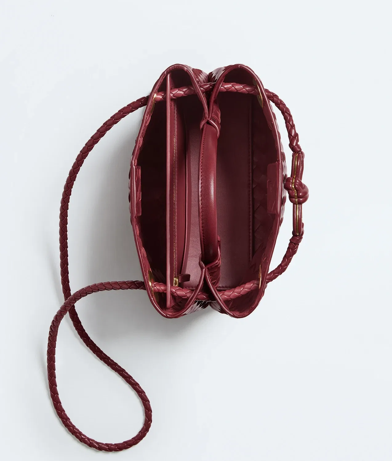 Маленькая Andiamo BOTTEGA VENETA, желтый — фото 3