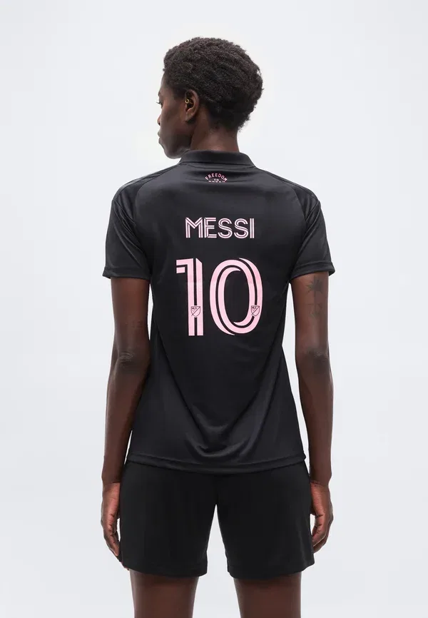 Футболка Adidas Performance Inter Miami 26/27 Away Messi Club Wear, черный — фото 3