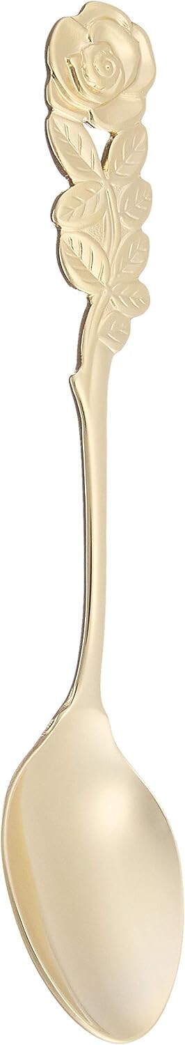 

Столовые приборы Takakuwa Metal Rose, чайная ложка, золото 005017, Gold