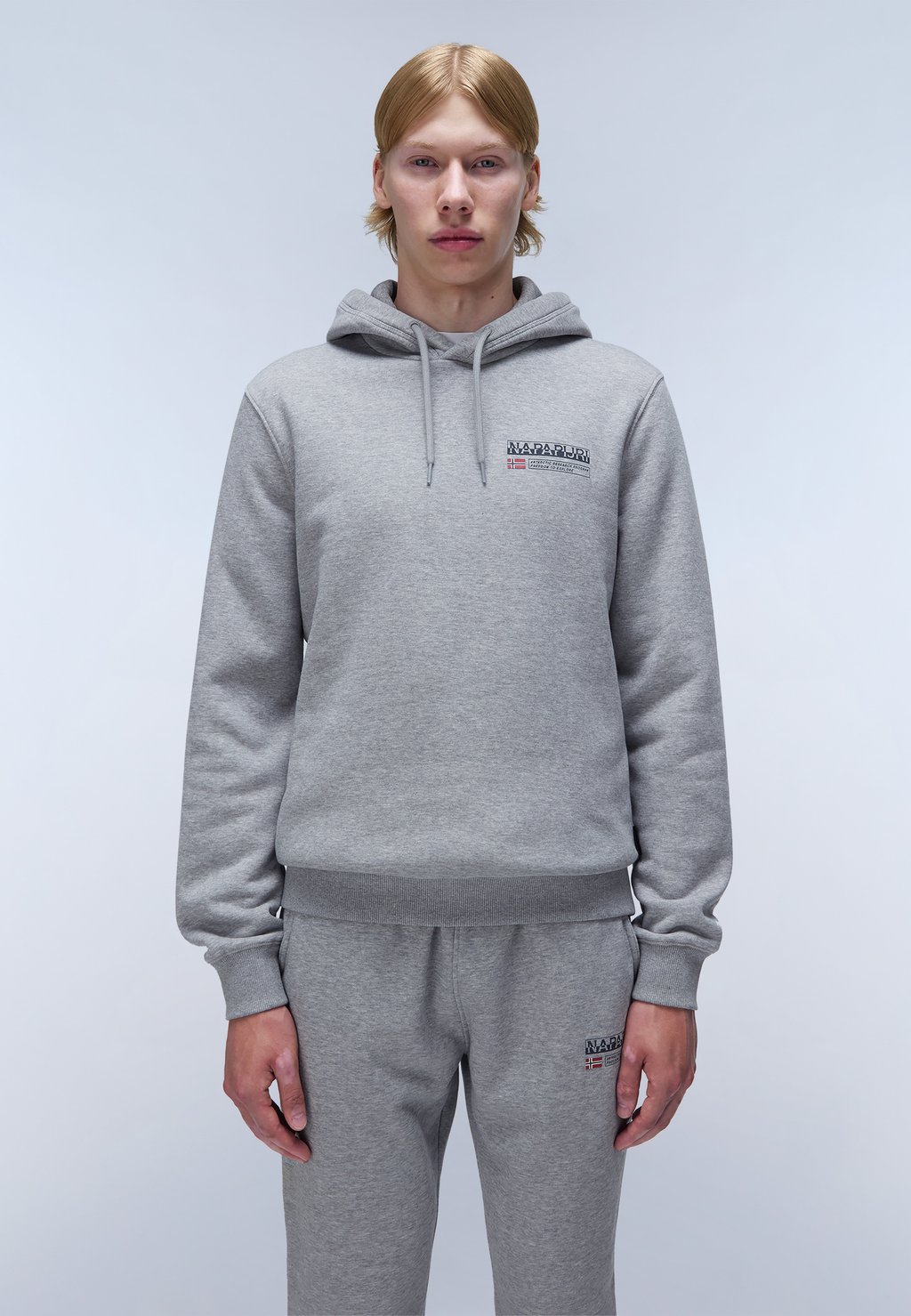 

Толстовка B-KASBA H WINT - Hoodie Napapijri, пятнистый серый