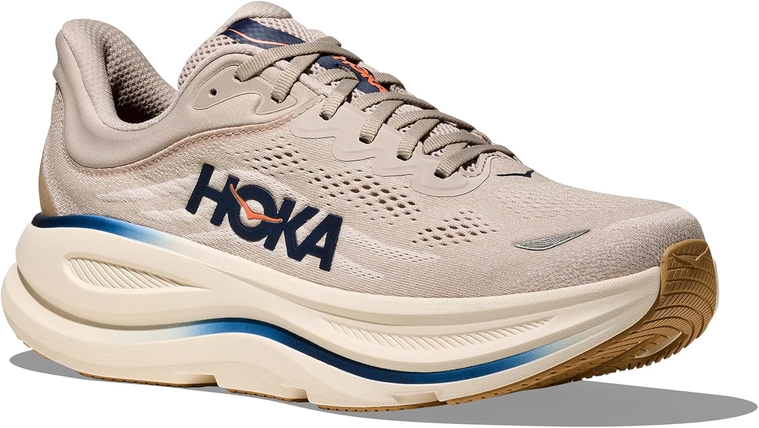 Мужские кроссовки Hoka Bondi 9, Stucco/Grout — фото 3