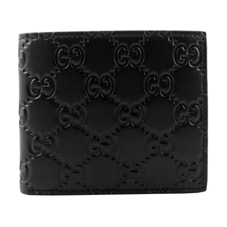 

Кожаный кошелек мужской черный GUCCI