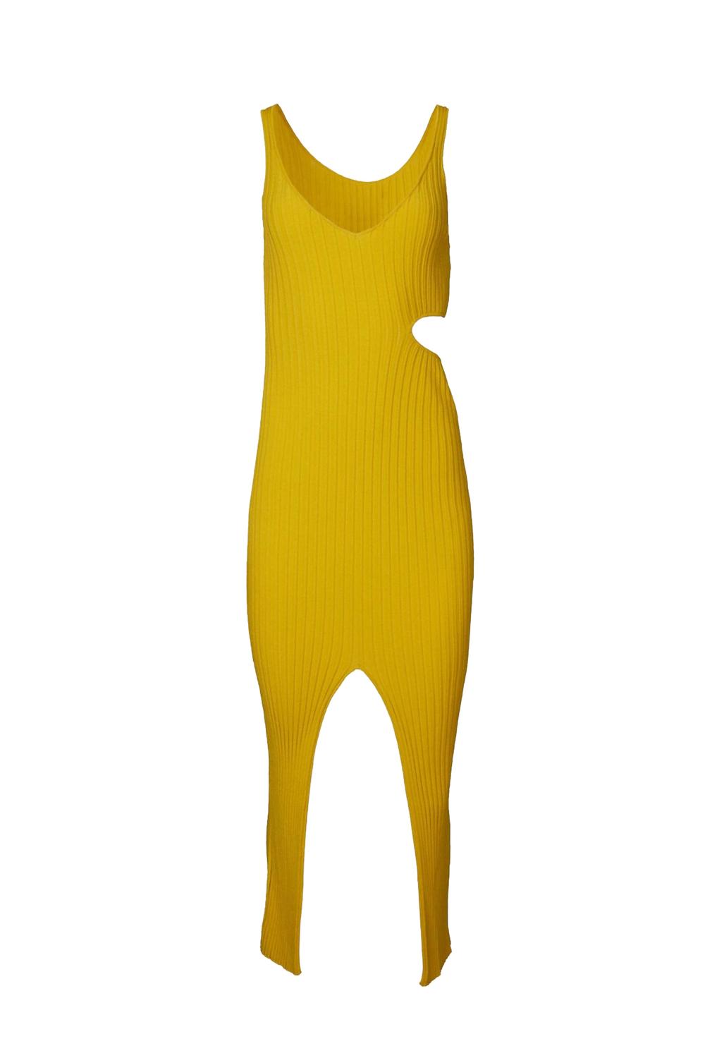 

Нож платье в горчичном цвете Boyarovskaya, Mustard