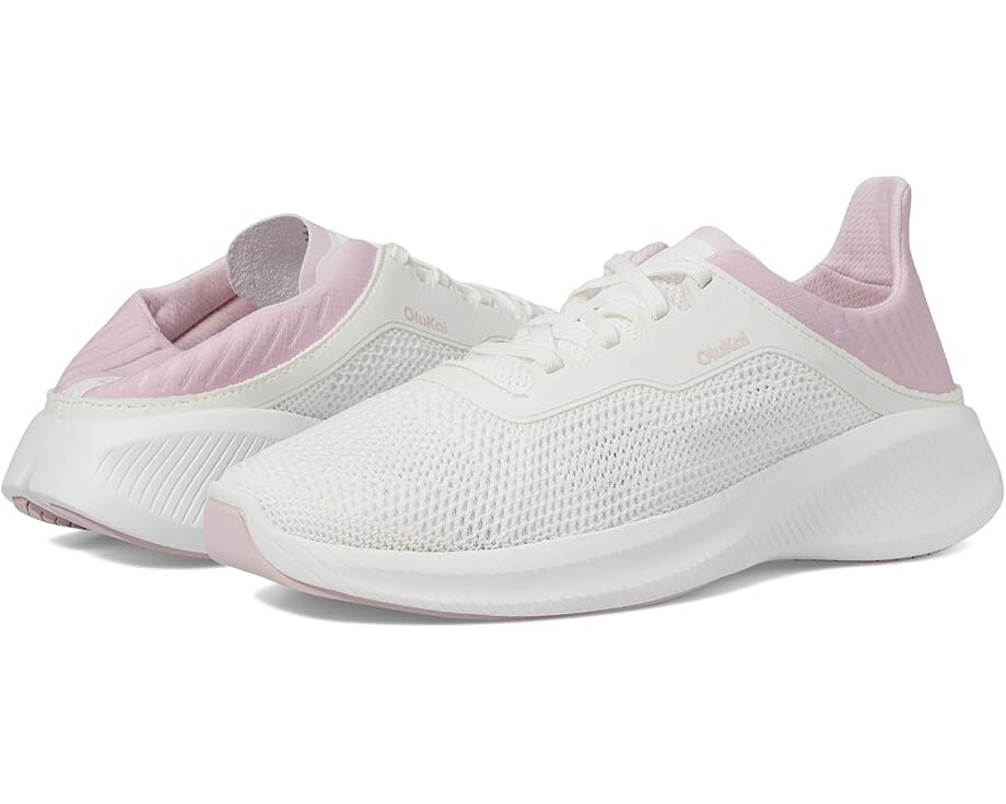 Кроссовки OluKai Island Hopper, цвет Bright White/Cotton Candy