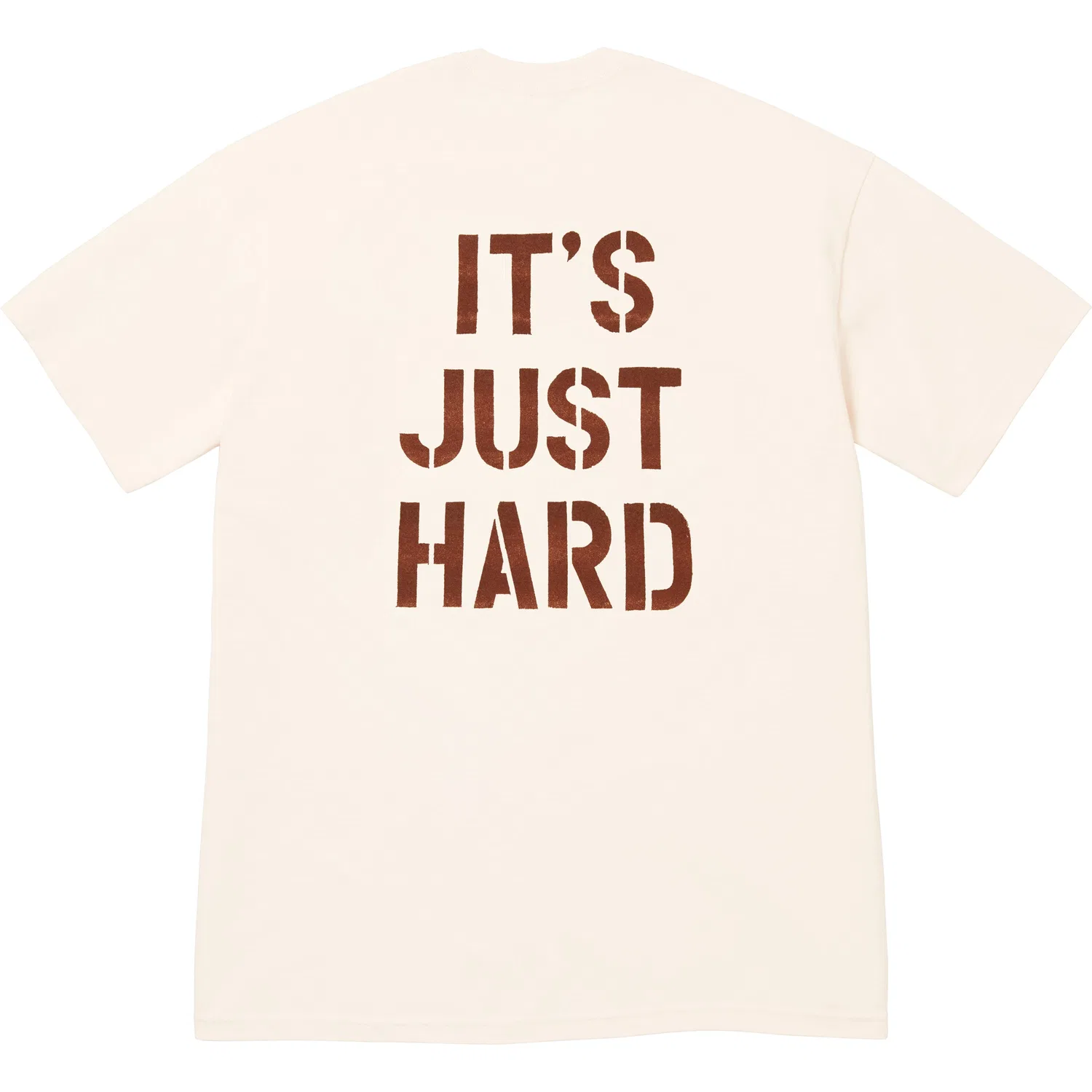 Футболка унисекс SS26 WEEK7 Hard Tee Supreme, Natural/Natural