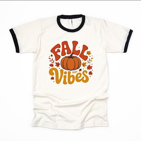 

Футболка с принтом Fall vibes pumpkin and leaves Simply Sage Market, Vintage Black, Черный, Футболка с принтом Fall vibes pumpkin and leaves Simply Sage Market, Vintage Black