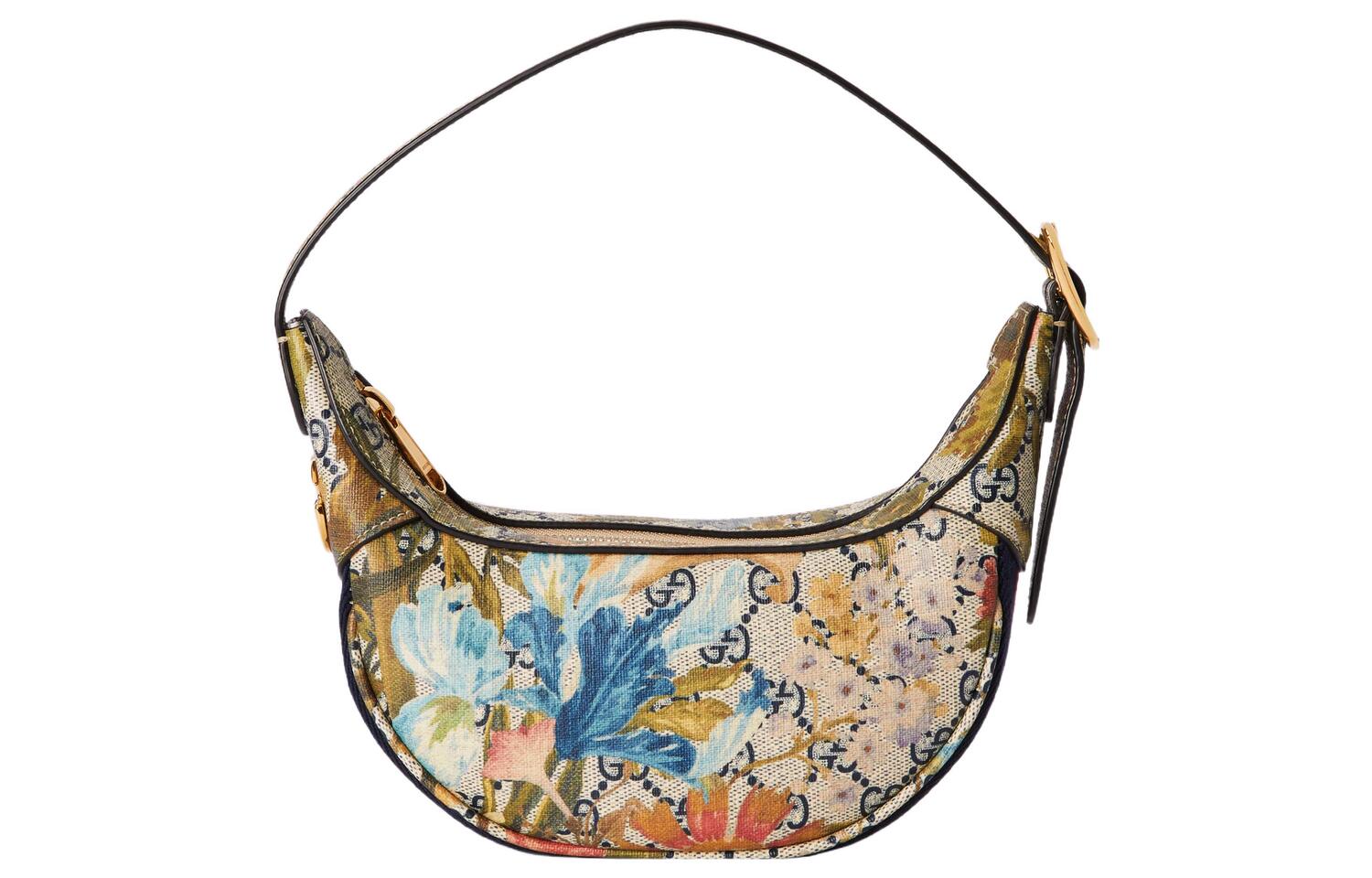 

GUCCI Сумка Ophidia из холста с кожаными вставками