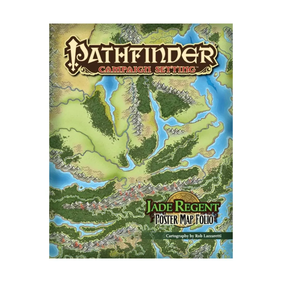 

Фолио с картами — Джейд Регент, Pathfinder Roleplaying Game (1st Edition) - Campaign Setting - Map Folios