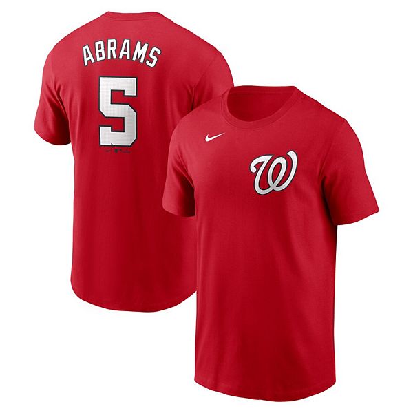 

Футболка Washington Nationals с именем и номером CJ Abrams Nike