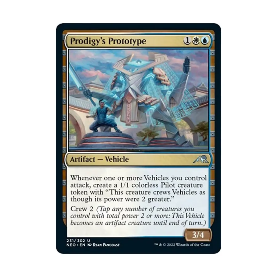 

CCG Прототип Prodigy (U), MTG - Kamigawa : Neon Dynasty