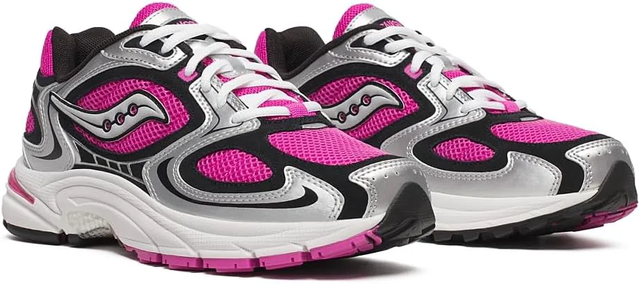 Кроссовки Saucony Unisex-Adult Grid Jazz 9, розовый/серебристый — фото 4