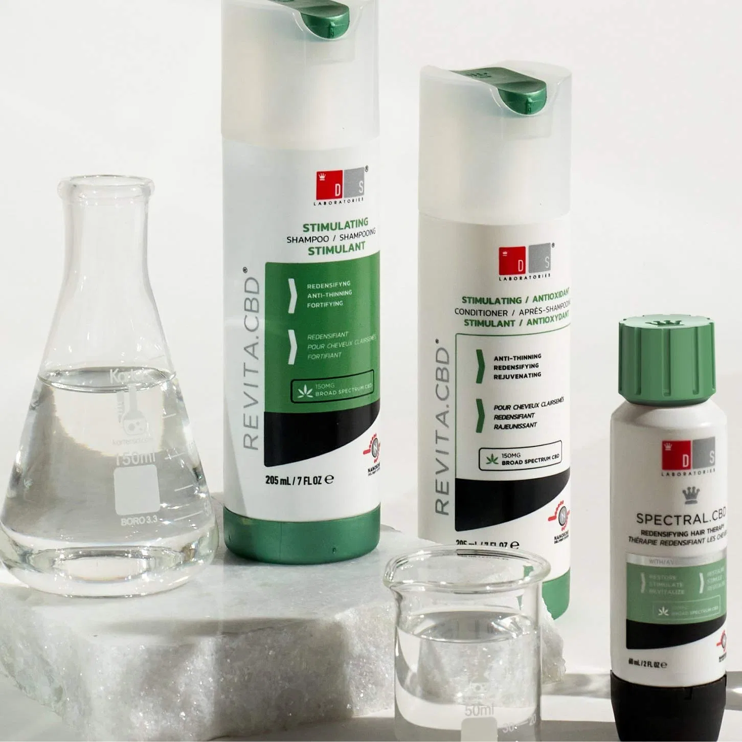 Шампунь Revita CBD Antiox Estimulan против выпадения волос, 205 мл Ds Laboratories — фото 3