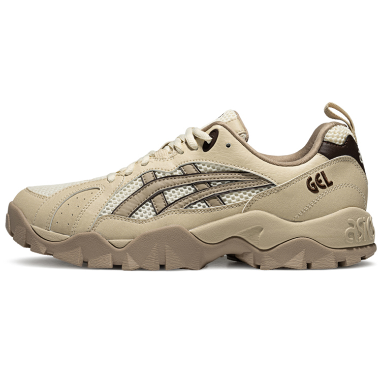

ASICS Грубые гелевые кроссовки лоу-топ унисекс коричневые - коричневый+шоппер, цвет Brown+Shopping Bag
