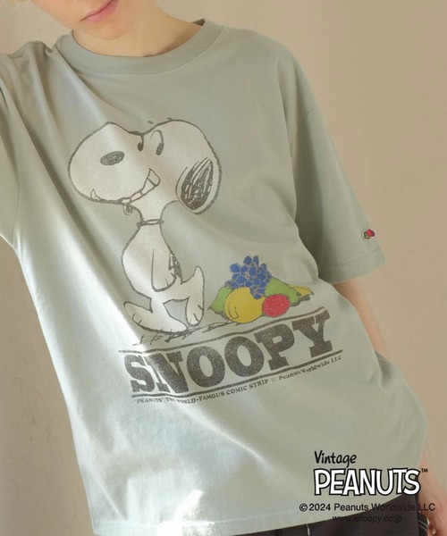 

Флисовая футболка с принтом FRUIT OF THE LOOM, коллаборация с Peanuts