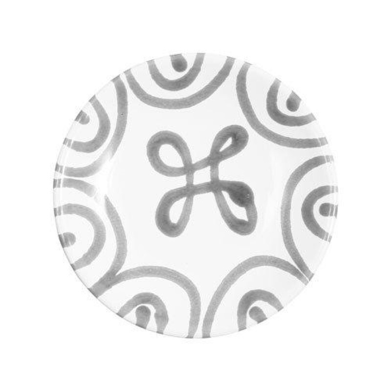 

Блюдце для кофе/чая серое с пламенем Чашка d: 15 см / высота: 2,5 см Gmundner Keramik, белый/серый