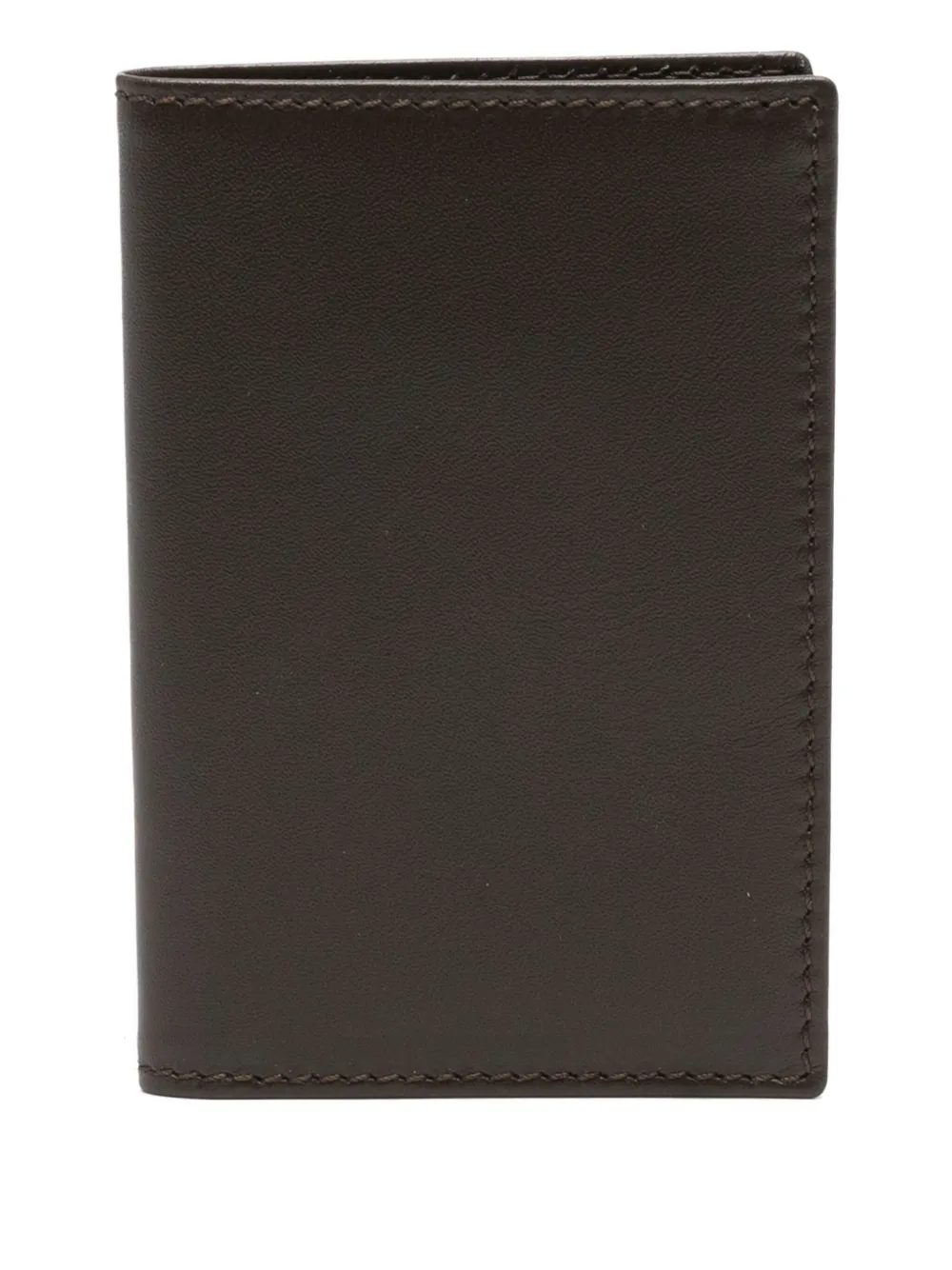 

Кожаный кошелек с логотипом Comme Des Garçons Wallet, коричневый