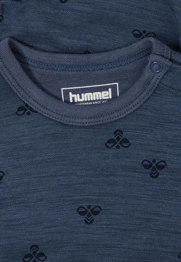 Футболка Hummel, vintage indigo, цвет индиго — фото 3