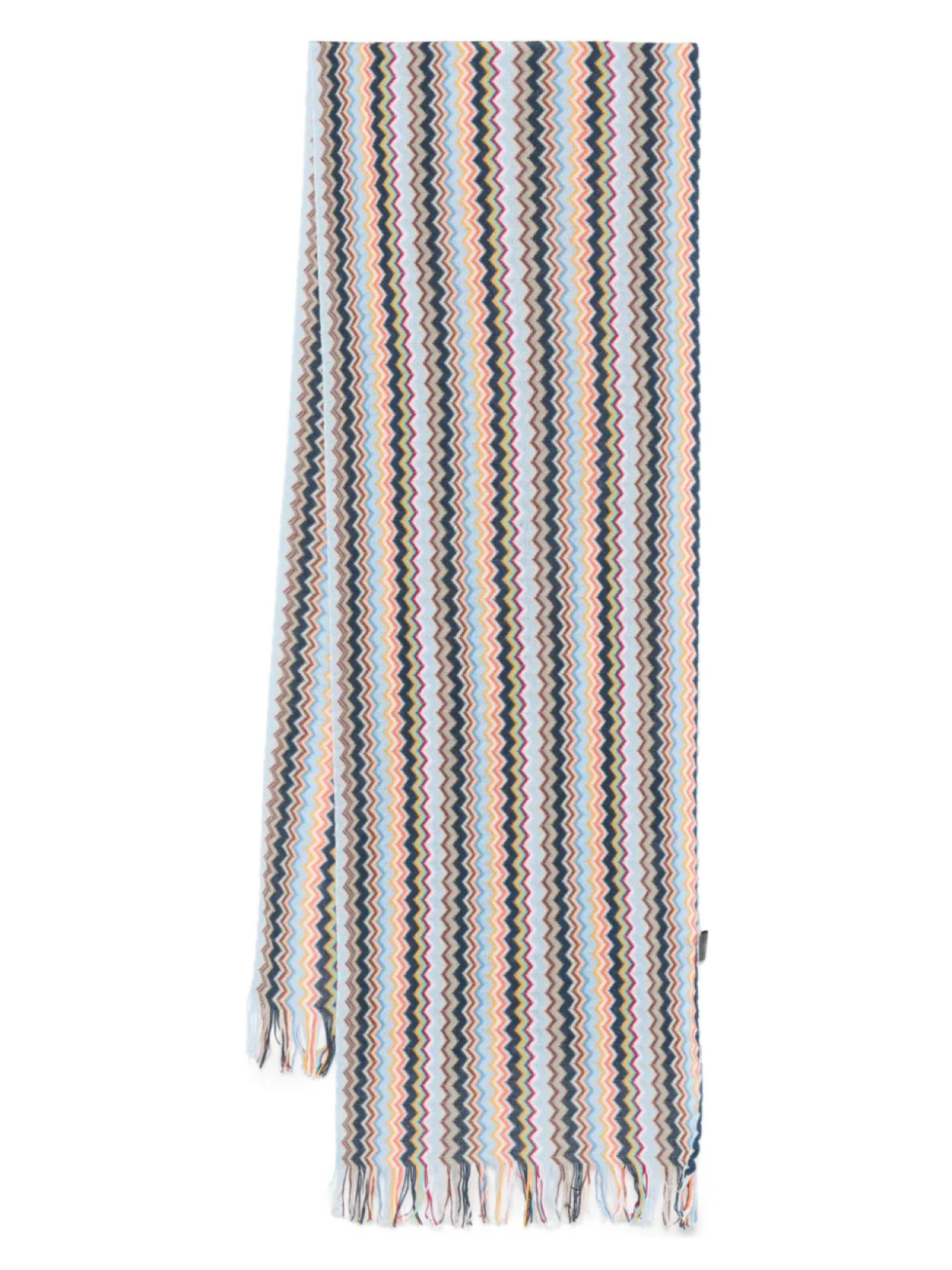 

Шарфы зигзагообразной формы Missoni, синий