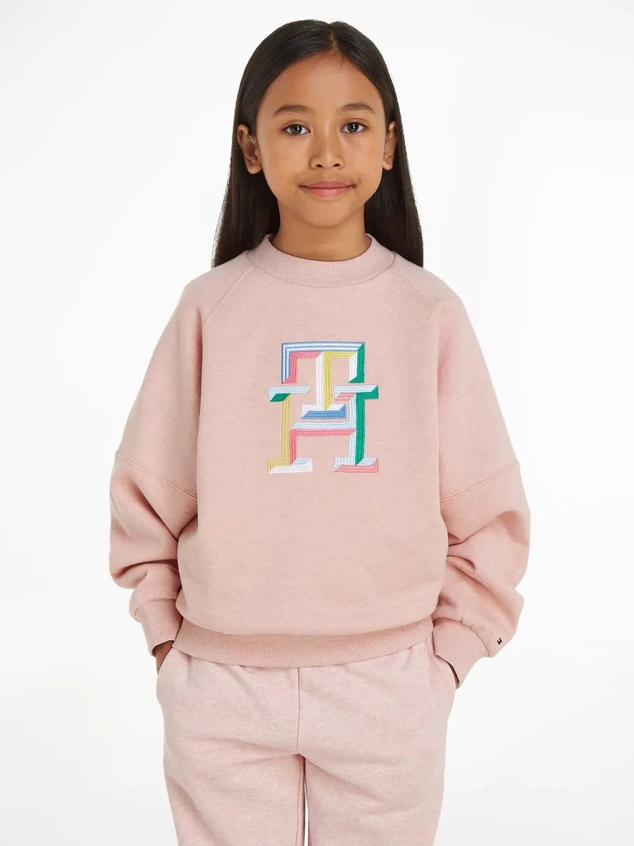 

Толстовка Tommy Hilfiger "MULTI COLOR MONOGRAM SWEATSHIRT", дети до 16 лет, цвет Teaberry Blossom