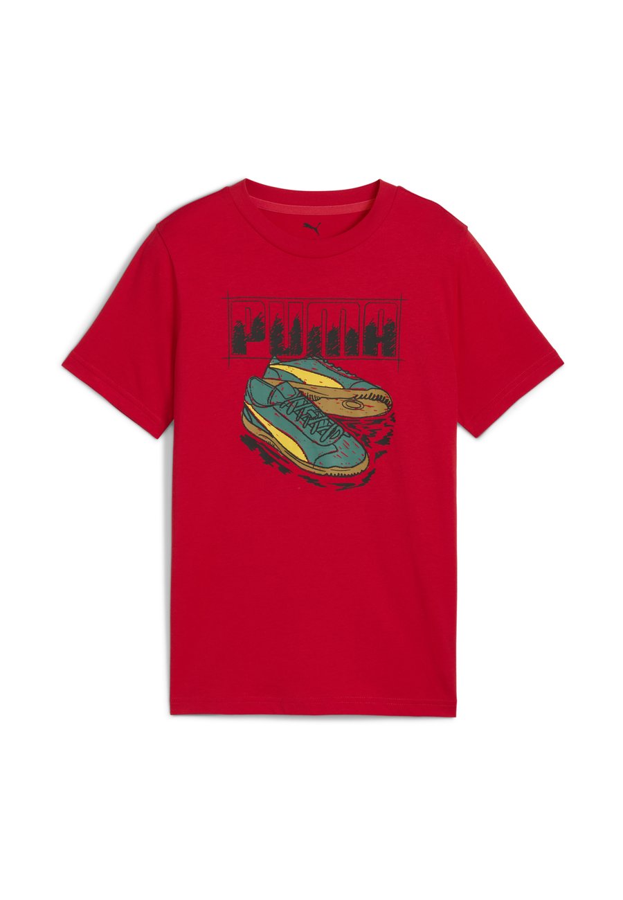 

Футболка Puma GRAPHIC TEE, For All Time Red/Red