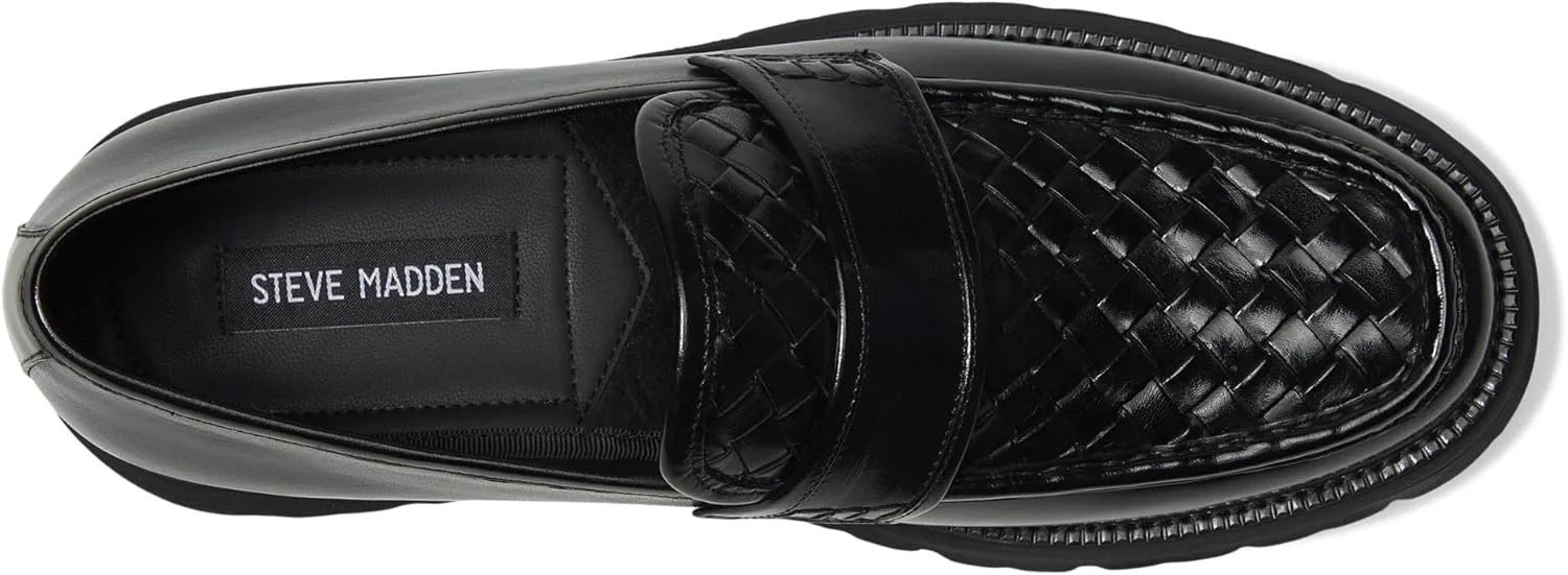 Мужские лоферы Steve Madden Strandd Driving Style, черный — фото 2
