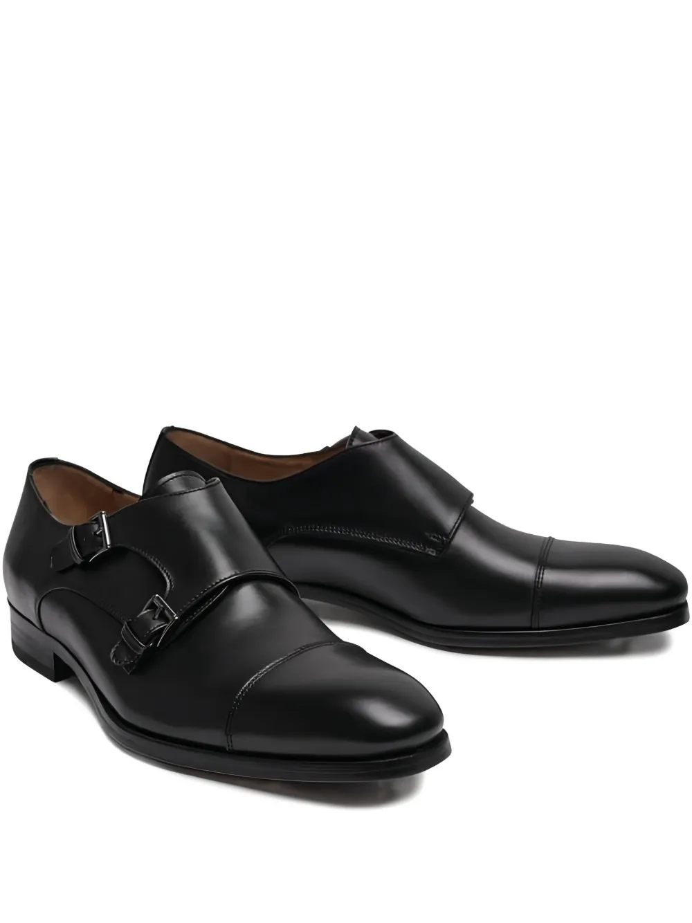 

Монки с ремешком и пряжкой Loja Das Meias, черный