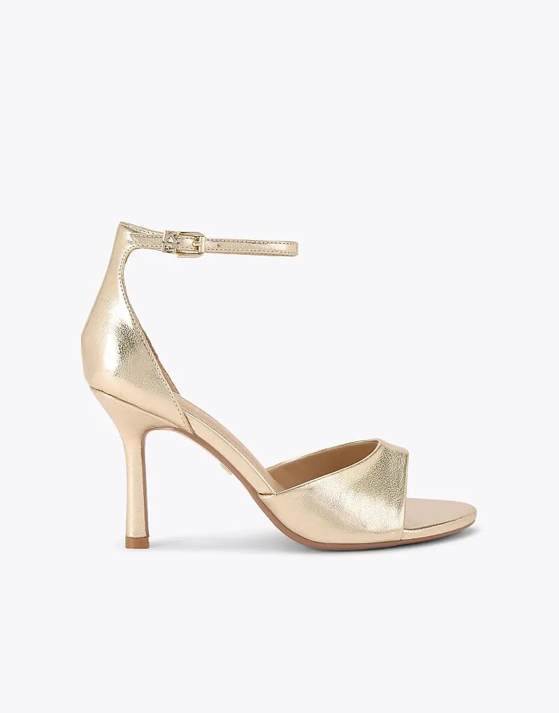 Босоножки на каблуке KG Kurt Geiger Serena в золоте