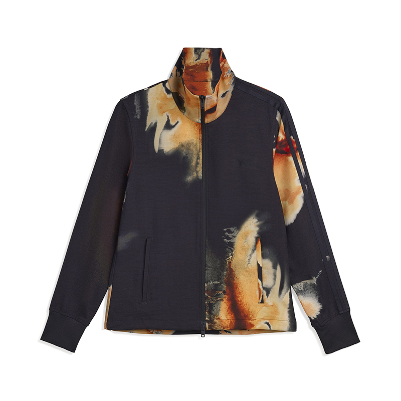 

Y-3 Куртка Y 3 с молнией и абстрактным принтом, Black Print