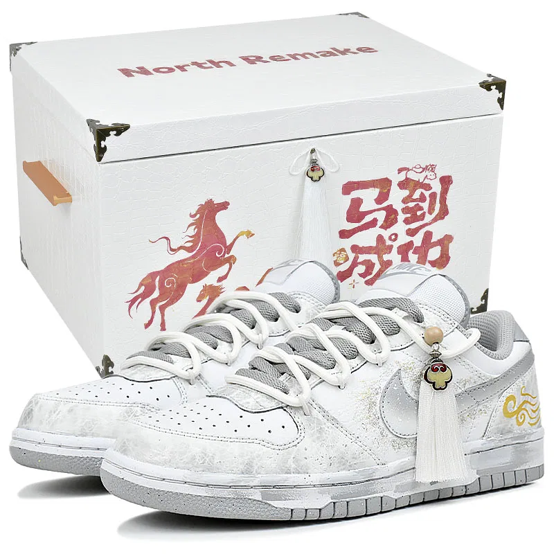 Кроссовки для скейтбординга Nike Big Auspicious Cloud белый