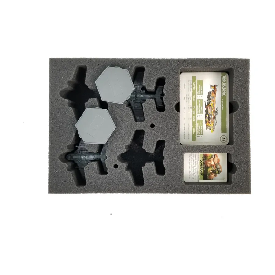 

Пенопластовый лоток Fighta Bommerz (собранные летные стойки), Battle Foam - Games Workshop - Aeronautica Imperialis